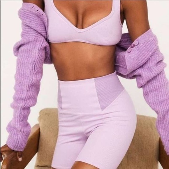 FOR LOVE & LEMONS x victoria secret emery knit crop cardigan XXS - Picture 3 of 5